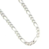 925 Ayar Gümüş Figaro Zincir thumbnail 4