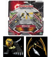 MONSUNO, Lisanslı Driftblade - Blackbullet Figürleri, Fırlatma Kapsülleri ve 2 Oyun Kartı - 2