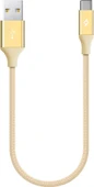 Ttec AlumiCable Type-C Kablo Altın 30cm - 2DK26A - 1