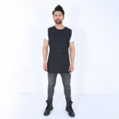 PENUAR BOYA ÖNLÜĞÜ POLY.KUMAŞ ECO SİYAH ÇİFT TARAF - 1