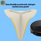 Mobilya Yatak Kanepe Sehpa Puf TV Ünitesi Baza Koltuk Ayağı Krem Renk 15 cm Ayak - 5