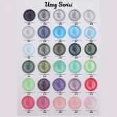 Mühür Mumu Eritme Kalp Boncuk Paket Model No: 27 YAVRUAĞZI PASTEL thumbnail 9