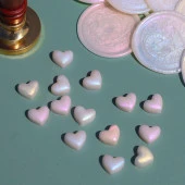 Mühür Mumu Eritme Kalp Boncuk Paket Model No: 31 ŞEKER PEMBE - 4