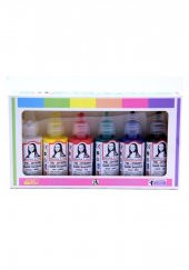Batik Boyası 40ml 6 Renk 1 Paket Südor Batik Boyama Seti 40ml x 6 lı Kumaş Boyama Batik Seti - 3