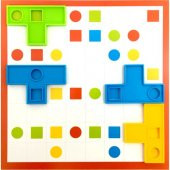 Pilsan T-Puzzle 32 Parça Zeka Geliştirici Oyuncak 03518 fsp - 2