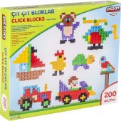 Pilsan Çıtçıt Bloklar Kutulu 200 Parça - 1