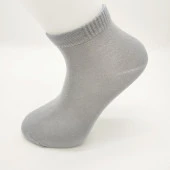 Erkek Bambu Patik Dikişsiz 12 Li paket - 1