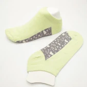 Bayan Sneakers Çorap İki renkli 6 Lı Paket - 4