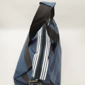 Orta Boy Çizgili Model Seyehat ve Spor Çantası Lacivert Renk - 8