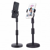 360 Derece Döndürülebilir Masaüstü Teleskopik Telefon Standı Çok Fonksiyonlu Telefon Tutucu - 2