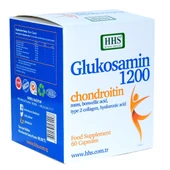 Hhs Glukosamin Chondroitin Msm Collagen Boswelic 1200Mg 60Kapsül thumbnail 2