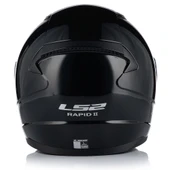Ls2 Rapıd 2 Parlak Siyah Fullface Motosiklet Kaskı Gold Camlı - 4