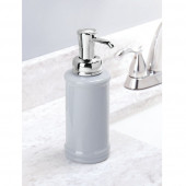 71055ES SIVI SABUNLUK PORSELEN GRİ 7X7X20CM 355ML - 1