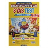 Adeda DGS 8 Yaş Görsel Algı Testi Dikkati Güçlendirme Seti 8 Yaş Test - 1