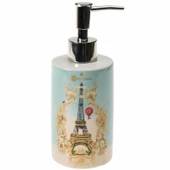 LY-J101A SERAMİK SIVI SABUNLUK ROMANTİK YEŞİL MODEL 7x7x18cm 320ml thumbnail 4