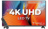 Awox 65A6500USWF 4K Ultra HD 65" 165 Ekran Uydu Alıcılı webOS Smart LED TV - 1