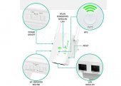 Everest EWR-N501 300Mbps 2.4GHz 1*WAN+1*LAN+WPS Router+AP+Repeater Wifi Range Extender - 2