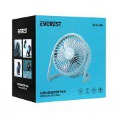 Everest EFN-505 Masaüstü Turkuaz Usb Fan (145mmx141mmx105 mm) - 2