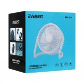 Everest EFN-505 Masaüstü Beyaz Usb Fan (145mmx141mmx105 mm) thumbnail 2