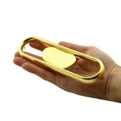 Büyük Trend Düğme Mobilya Mutfak Çekmece Dolap Dolabı Kulpu Kulbu Plastik Gold Altın Kulpları 32 Mm - 4