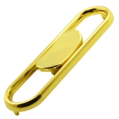 Büyük Trend Düğme Mobilya Mutfak Çekmece Dolap Dolabı Kulpu Kulbu Plastik Gold Altın Kulpları 32 Mm - 6