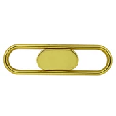 Büyük Trend Düğme Mobilya Mutfak Çekmece Dolap Dolabı Kulpu Kulbu Plastik Gold Altın Kulpları 32 Mm - 8