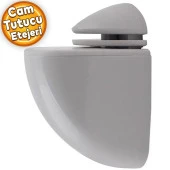 Pelikan Cam Raf Tutucu Cam Plastik Ayarlı Etejeri Gri thumbnail 1