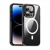 Apple iPhone 14 Pro Max Kılıf Aluminum Lens Cristal Clear Case - 3