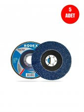 5 ADET RZB0815 Zirkonyum Oksit Flap Disk (Aşındırıcı) 115mm - 1