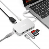 Minix Usb-C Gigabit Ethernetli Adaptör/Çoklayıcı Gümüş - 1