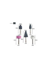 Mini Kalıpçı Taşlama Seti 5 Parça Taşlama Seti - 2