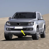 VW Amarok 2013-2016 Ön Tampon Orta Izgara Krom Çıtalı 2HH853677 thumbnail 1
