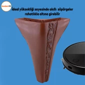 Seher 1 Çift Avangart Mobilya Kanepe Koltuk Konsol Tv Ünitesi Ayağı 18 Cm Kahverengi Ayakları - 2