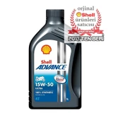 SHELL ADVANCE 4T ULTRA 15W50 - 1 LİTRE thumbnail 1