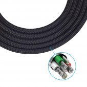 JBL Live 400BT 500BT 650BTNC E35 E45BT E55BT J56BT Örgülü Mikrofonlu Kulaklık Ses Kablosu - 2