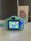 Çocuk Dijital Fotoğraf Makinesi 1080p Hd SD Kart Girişli Oyunlu - 5