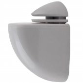 Pano Cam Raf Tutucu Cam Plastik Ayarlı Etejeri Gri thumbnail 2