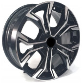 RENAULT CLİO UYUMLU JANT DY667 7.5X17 4X100 ET-40 60.1 BD (4 ADET) - 1