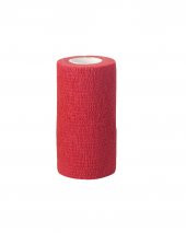 Yapışkanlı Bandaj 10 cm x 4.5 M - Kırmızı - 1