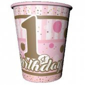 BARDAK KARTON 1 YAŞ PEMBE ALTIN - 1