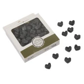Mühür Mumu Eritme Kalp Boncuk Paket Model No: 105 ANTRASİT SİYAH thumbnail 1