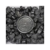 Mühür Mumu Eritme Kalp Boncuk Paket Model No: 105 ANTRASİT SİYAH thumbnail 2