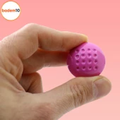 Noktalı Mantar Düğme Kulp Çekmece Bebek Çocuk Genç Odası Dolap Kapak Kulpu Kulbu Pembe Metal Kulp - 5
