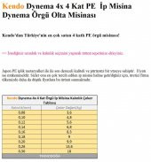 Kendo Dynema 4x 4 Kat PE İp Misina Dynema Örgü Olta Misinası - 4