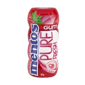 Mentos Pure Fresh Çilek Aromalı Draje Sakız 30 gr x 12 Adet - 2