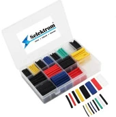 Selektrom 16 Farklı Ölçüde 6 Renk Isıyla Daralan Makaron Seti - 1