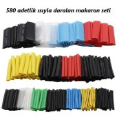 Selektrom 16 Farklı Ölçüde 6 Renk Isıyla Daralan Makaron Seti - 9