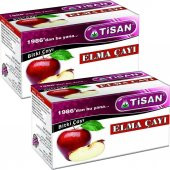 Tisan Elma Bitki Süzen Poşet Çay 2 x 20li - 1