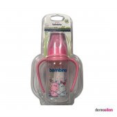 Bambino Natural PP Kulplu Biberon 150 Ml Pembe B065 - 1
