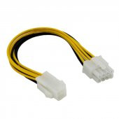 PrimeX PX-4261 4 Pin To 8 Pin PSU Güç Çevirici, Anakrt 4pini 8 pine Çevirici Kablo - 5
